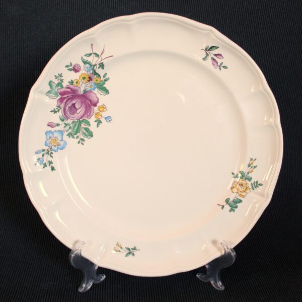   Andlovitz Guido (1900/ 1971), Designer. Italian Serving Plate with Floral Motif. 1940/ 1965 ca.