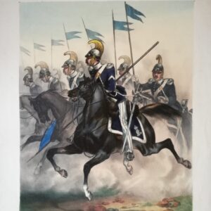  Italian Military Uniforms “Novara Cavalleria” (Novara Cavalry) Piedmontese Army  1844