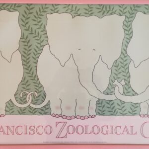 San Francisco Zoological Gardens – Poster 1984