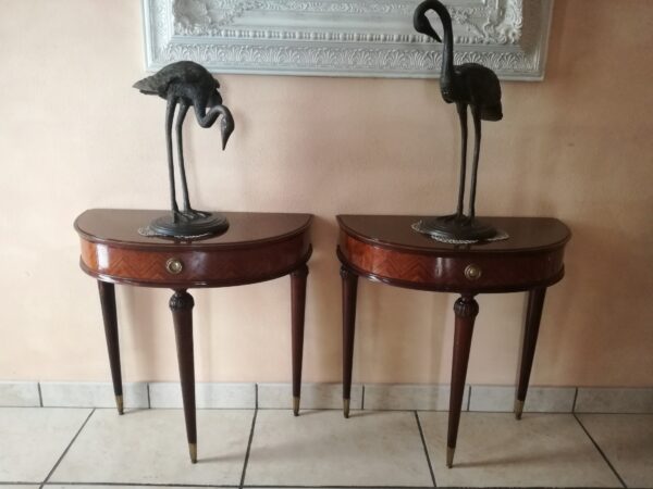 Two Italian nightstands 1950s by Paolo Buffa