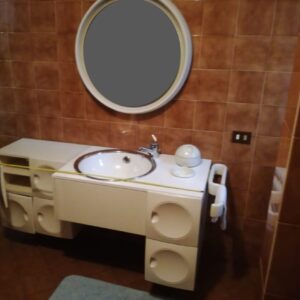 Bathroom Cabinet ’70s. Lombard Design Manufacture (Brianza). Italy