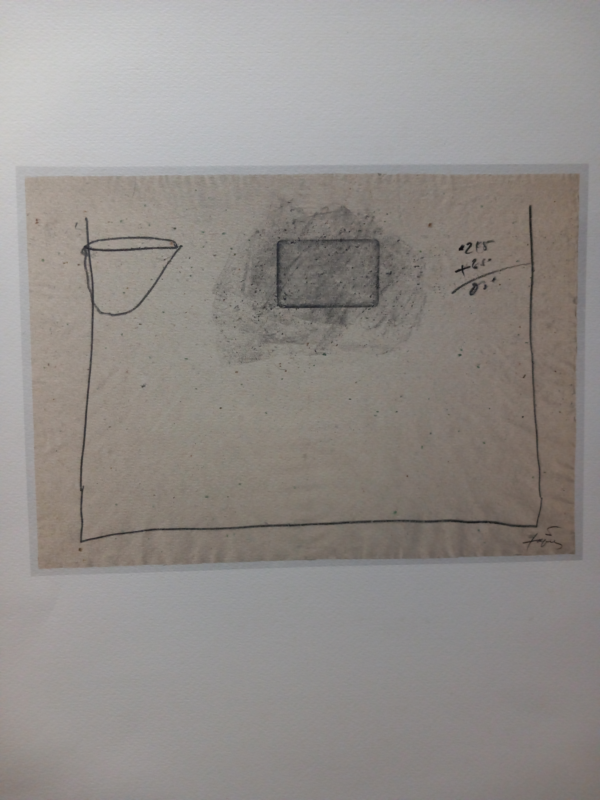 Antoni Tapies - "Addition" - 1980 Lithography